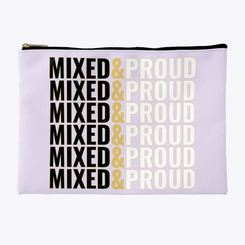 MIXED AND PROUD #1 ACCESSORY POUCH 